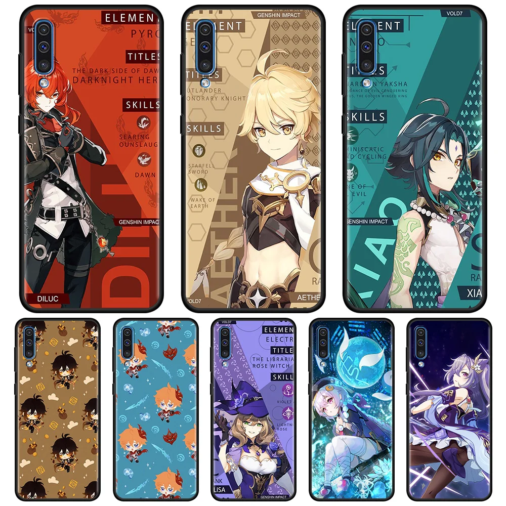 Cute Genshin Impact Case For Samsung Galaxy A50 A70 A10 A20e A30 A40 A20s A10s A10e A80 A90 A60 A30s TPU Shell Silicone Cover
Cute Genshin Impact Case For Samsung Galaxy A50 A70 A10 A20e A30 A40 A20s A10s A10e A80 A90 A60 A30s TPU Shell Silicone Cover