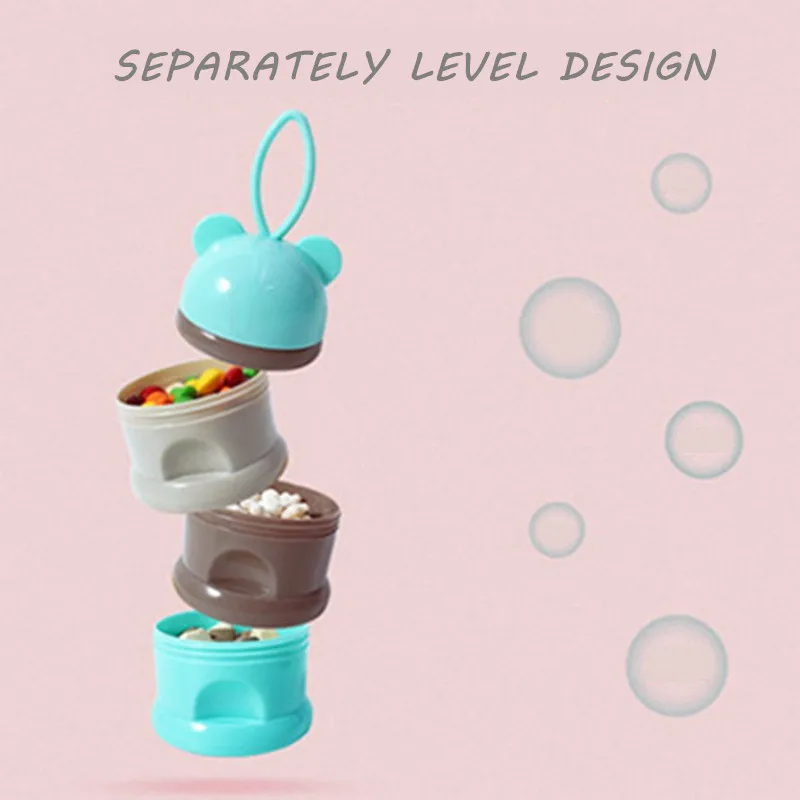 Portable Milk Powder Formula Dispenser Food Container Storage Feeding Box for Baby Kids Toddler Three Grid Baby Food Storage Box
Portable Milk Powder Formula Dispenser Food Container Storage Feeding Box for Baby Kids Toddler Three Grid Baby Food Storage Box