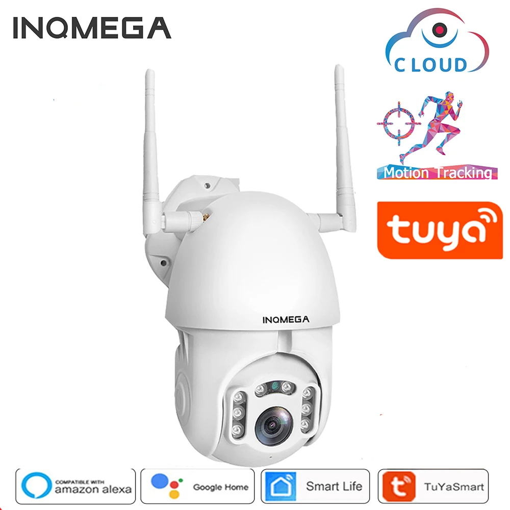 INQMEGA 1080P Tuya IP Camera Smart Life Wifi Auto Tracking Waterproof Outdoor Home Security Camera P2P Onvif Google Home OrAlexa
INQMEGA 1080P Tuya IP Camera Smart Life Wifi Auto Tracking Waterproof Outdoor Home Security Camera P2P Onvif Google Home OrAlexa