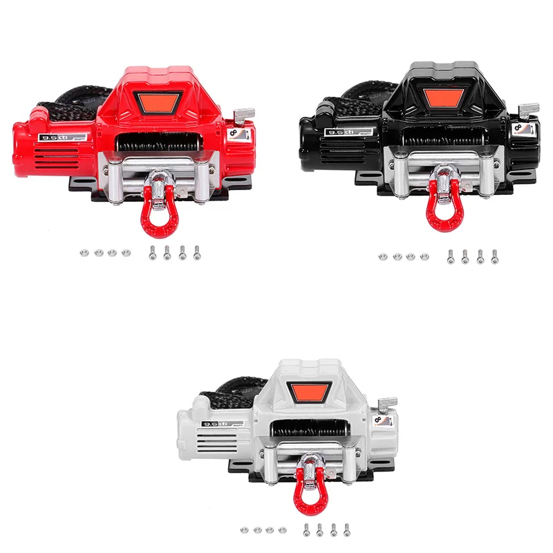 RC Car Metal Steel Wire Automatic Simulated Winch for 1/10 RC Crawler Car Axial SCX10 90046 D90 Traxxas TRX4 Redcat
RC Car Metal Steel Wire Automatic Simulated Winch for 1/10 RC Crawler Car Axial SCX10 90046 D90 Traxxas TRX4 Redcat