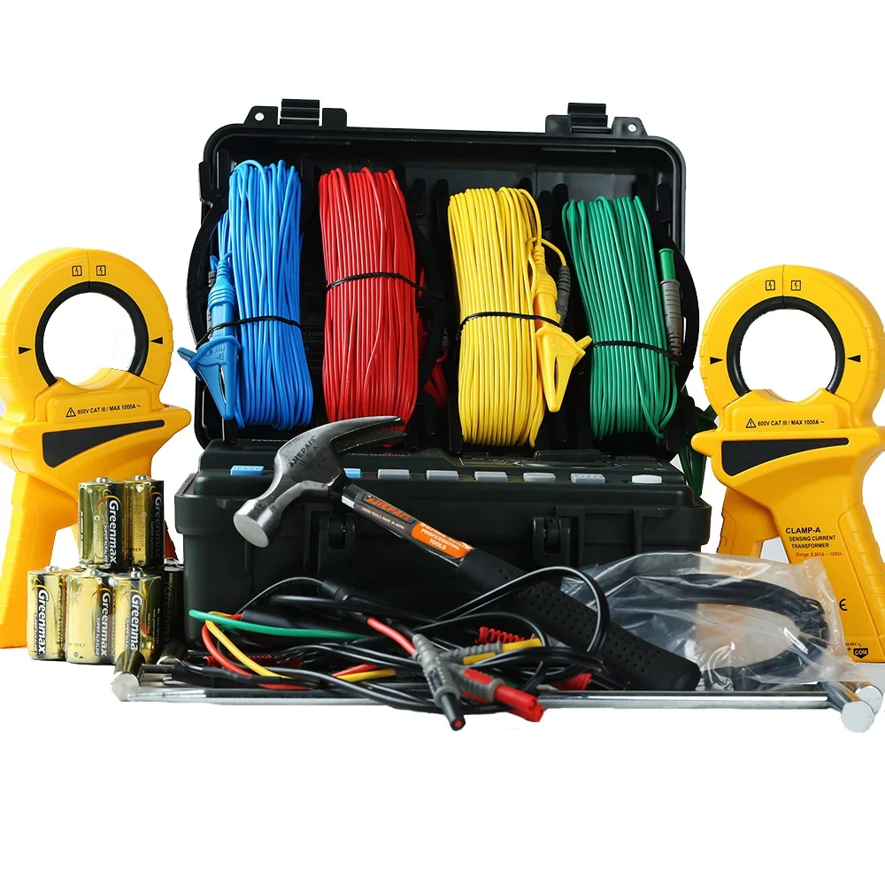 MS2307 Advanced digital earth resistance tester with dual clamps, 9999 counts digital earth clamp tester MS2307
MS2307 Advanced digital earth resistance tester with dual clamps, 9999 counts digital earth clamp tester MS2307