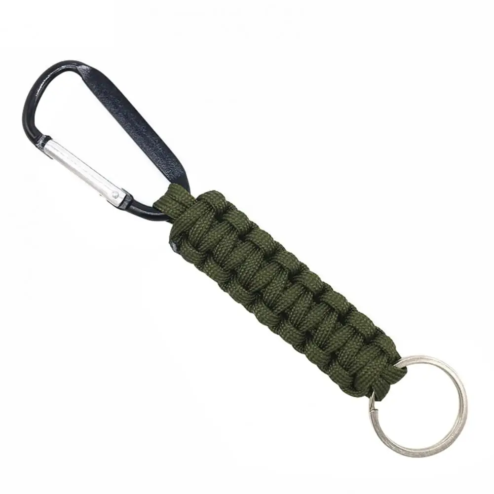 Woven Lanyard Bracelet Outdoor Climbing Survival Hand Rope Carabiner Keychain Outdoor Sports Accessories
Woven Lanyard Bracelet Outdoor Climbing Survival Hand Rope Carabiner Keychain Outdoor Sports Accessories