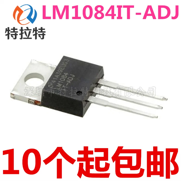 5pcs/lot NEW LM1084 LM1084IT-ADJ TO220 IC REG LDO ADJ 5A K9 
5pcs/lot NEW LM1084 LM1084IT-ADJ TO220 IC REG LDO ADJ 5A K9