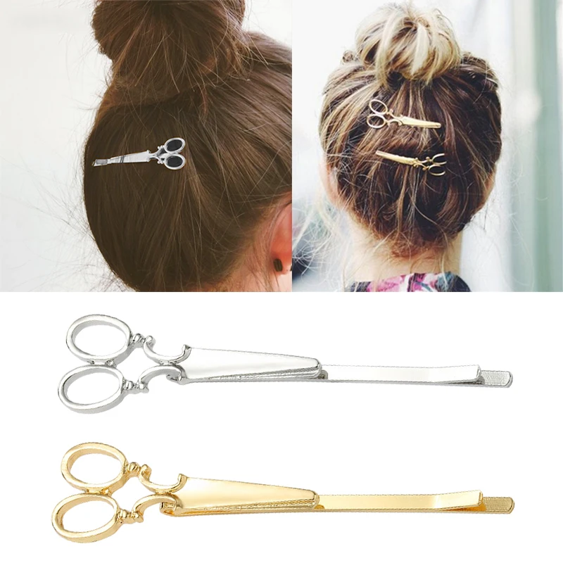 1pc Creative Scissors Shape Women Lady Girls Hair Clip Delicate Pin Hair Barrette Hair Accessories Decorations
1pc Creative Scissors Shape Women Lady Girls Hair Clip Delicate Pin Hair Barrette Hair Accessories Decorations