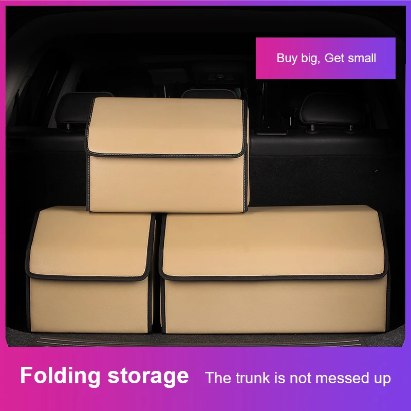 32x32x22cm Car Trunk Leather Case Small Home Folding Emergency Storage Case Bulk Car Multifunction Tool Storage Bag Box
32x32x22cm Car Trunk Leather Case Small Home Folding Emergency Storage Case Bulk Car Multifunction Tool Storage Bag Box