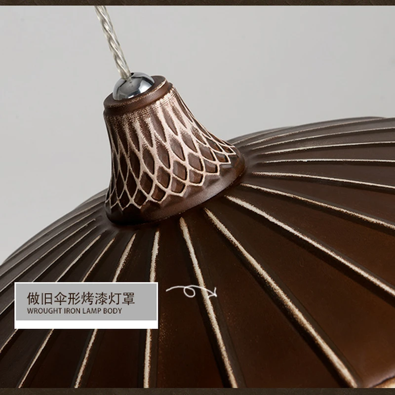 Nordic Industrial wind retro chandelier lamp restaurant aisle bar cafe bar black umbrella skirt small lamps
Nordic Industrial wind retro chandelier lamp restaurant aisle bar cafe bar black umbrella skirt small lamps