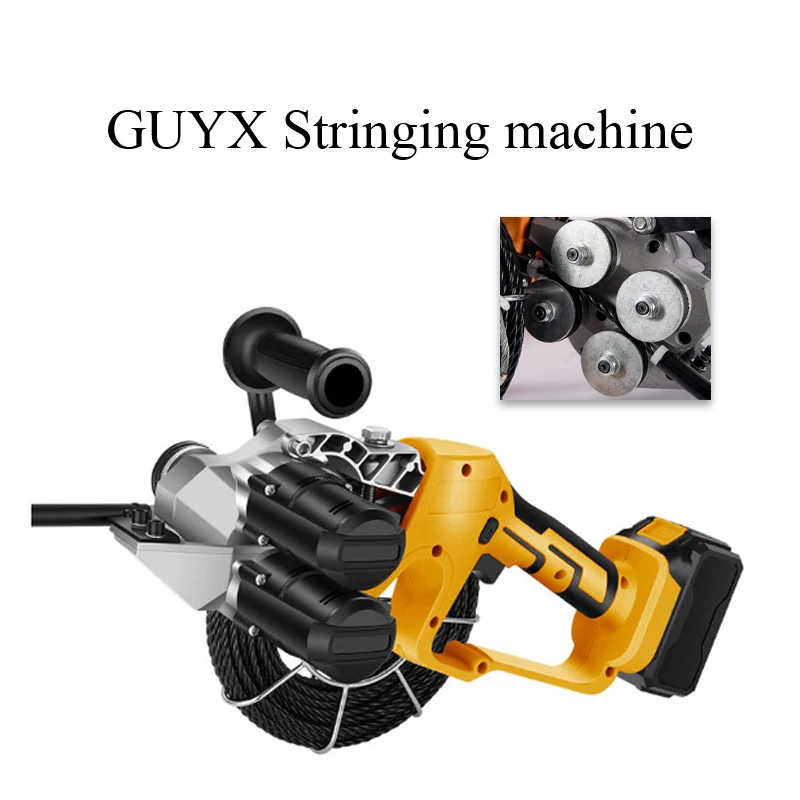 Lithium Battery Pull Line Stringing Machine Equipment Electrician Electric Cable Cross Line Leading Tools High Power Chargeable
Lithium Battery Pull Line Stringing Machine Equipment Electrician Electric Cable Cross Line Leading Tools High Power Chargeable
