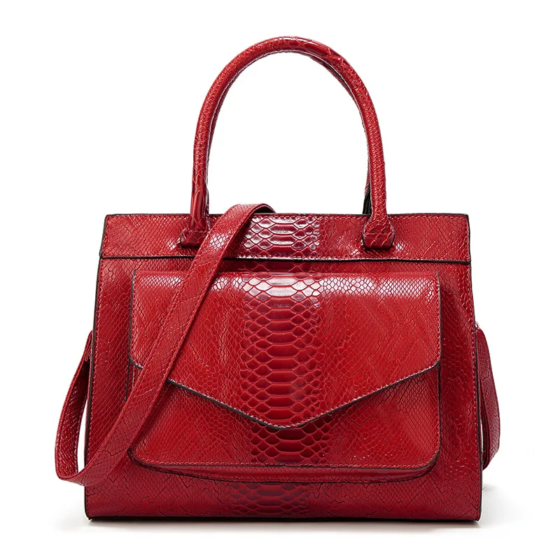 New Serpentine Hand-held Chain Bag Women's Fashion Simple Atmosphere Shoulder Bag Ladies Versatile Leather Vintage Bags
New Serpentine Hand-held Chain Bag Women's Fashion Simple Atmosphere Shoulder Bag Ladies Versatile Leather Vintage Bags