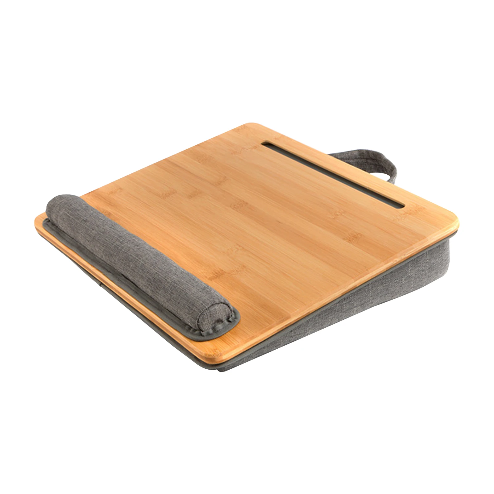 Lightweight Universal Home Multifunctional With Soft Pillow Storage Pockets Mouse Pad Handle Design Stable Wooden Laptop Desk
Lightweight Universal Home Multifunctional With Soft Pillow Storage Pockets Mouse Pad Handle Design Stable Wooden Laptop Desk