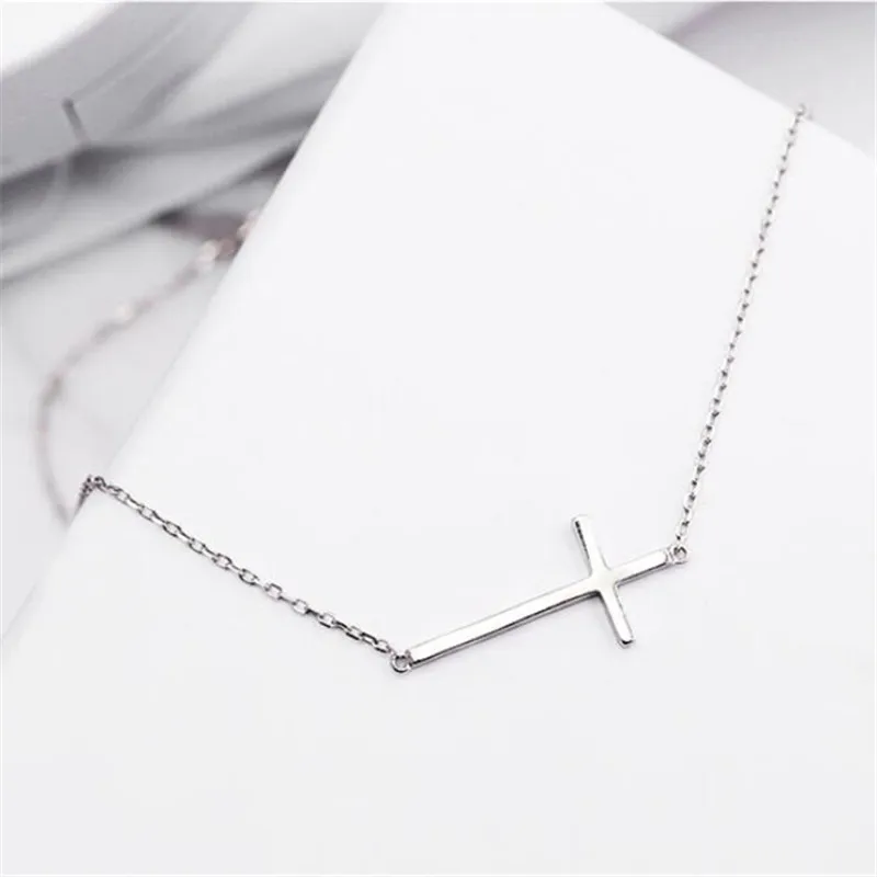 Fashion Cross Charm Pendant Necklace For Women Choker Engagement 925 Sterling Silver Jewelry dz804
Fashion Cross Charm Pendant Necklace For Women Choker Engagement 925 Sterling Silver Jewelry dz804