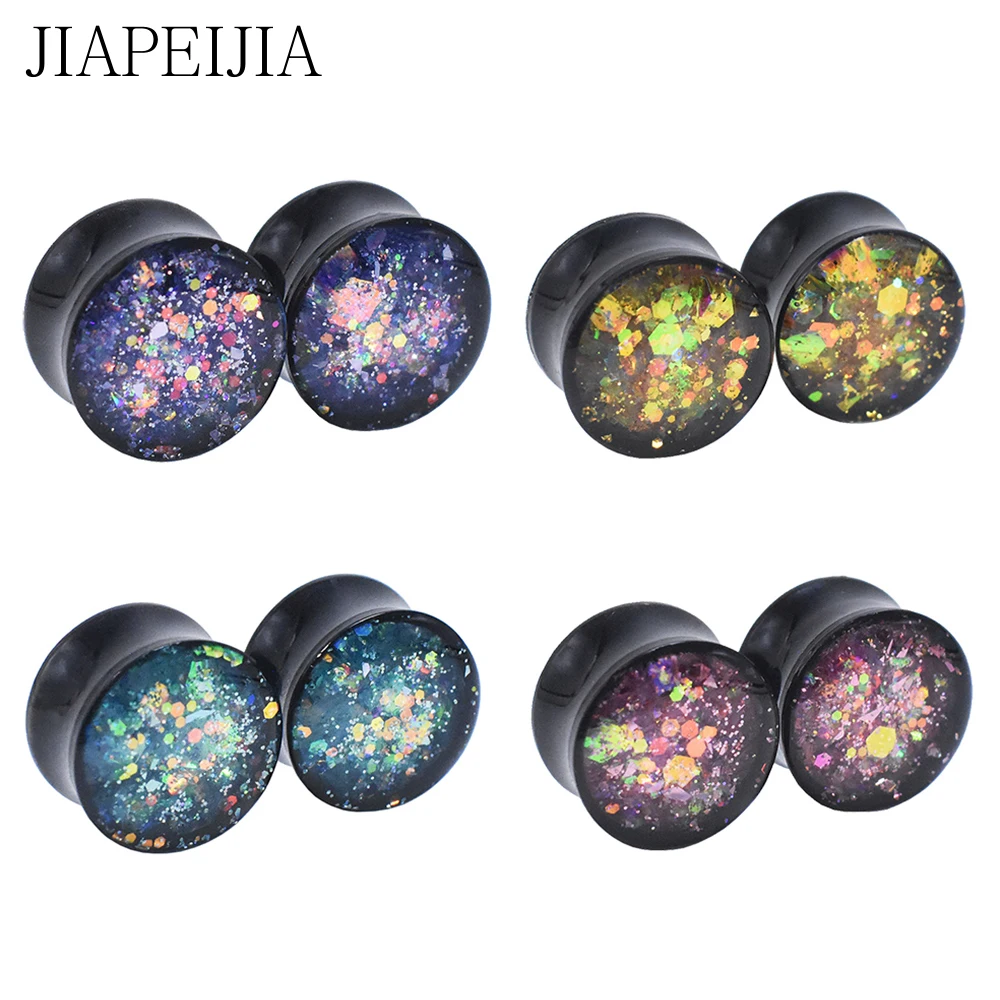 Black Acrylic Ear Gauges Plugs Tunnel Expander Earrings Body Piercing Jewelry Sale in Pairs Big Size 6-30mm
Black Acrylic Ear Gauges Plugs Tunnel Expander Earrings Body Piercing Jewelry Sale in Pairs Big Size 6-30mm