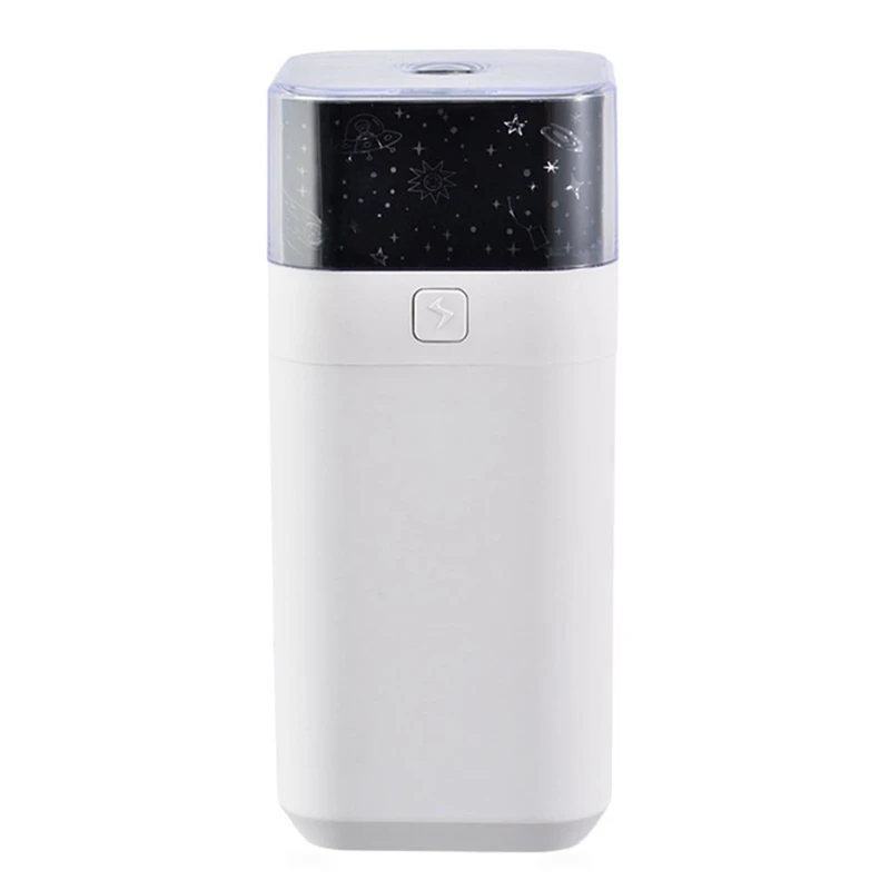 

Humidifier 250Ml Cold Fog Humidifier Silent Humidifier With Projection Lamp Automatically Shuts Off Without Water