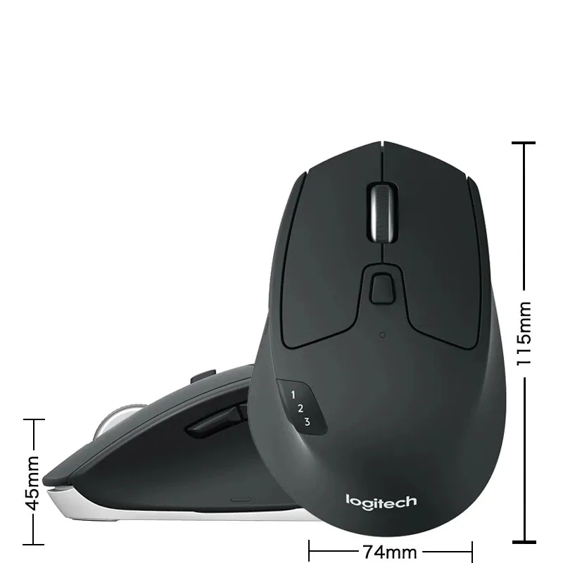 

Logitech M720 Triathlon Multi-Device Bluetooth Mouse Wireless Unifying Dual-Mode Gaming Office For Desktop Laptop PC