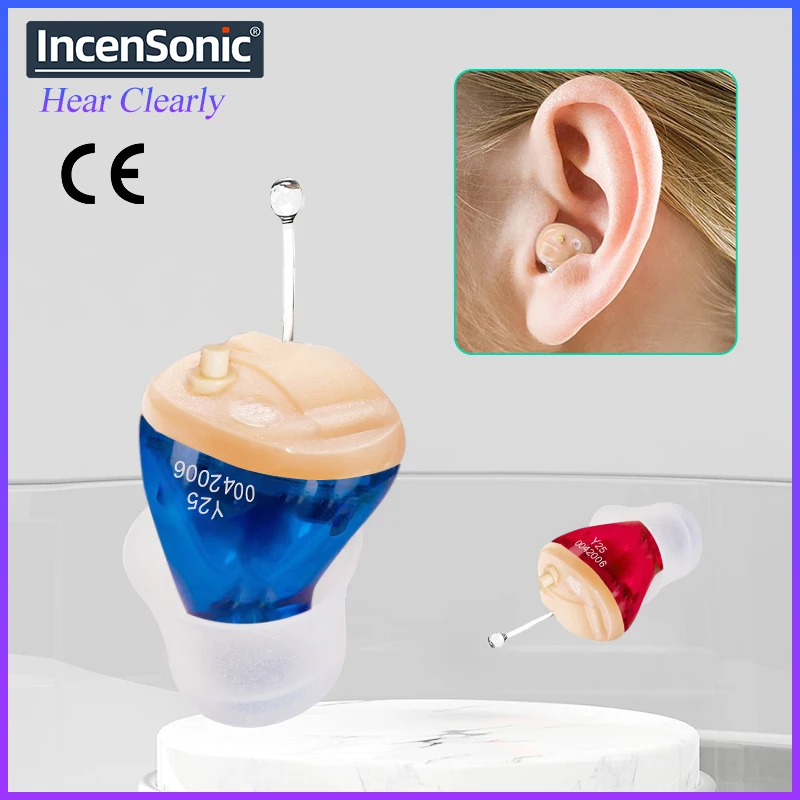 ITC Digital Hearing Aids Audifonos Mini Hearing Aid for Deafness/Elderly Y25 Invisible Sound Amplifier Dropshipping
ITC Digital Hearing Aids Audifonos Mini Hearing Aid for Deafness/Elderly Y25 Invisible Sound Amplifier Dropshipping