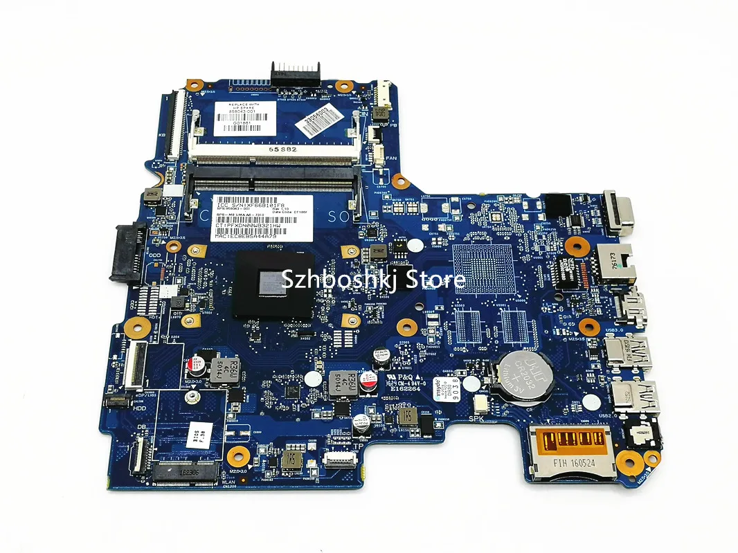 858043-001 858043-501 6050A2822801-MB-A01 FOR HP NOTEBOOK 14-AN Laptop motherboard with AMD A6-7310 CPU DDR3 100% Tested OK
858043-001 858043-501 6050A2822801-MB-A01 FOR HP NOTEBOOK 14-AN Laptop motherboard with AMD A6-7310 CPU DDR3 100% Tested OK
