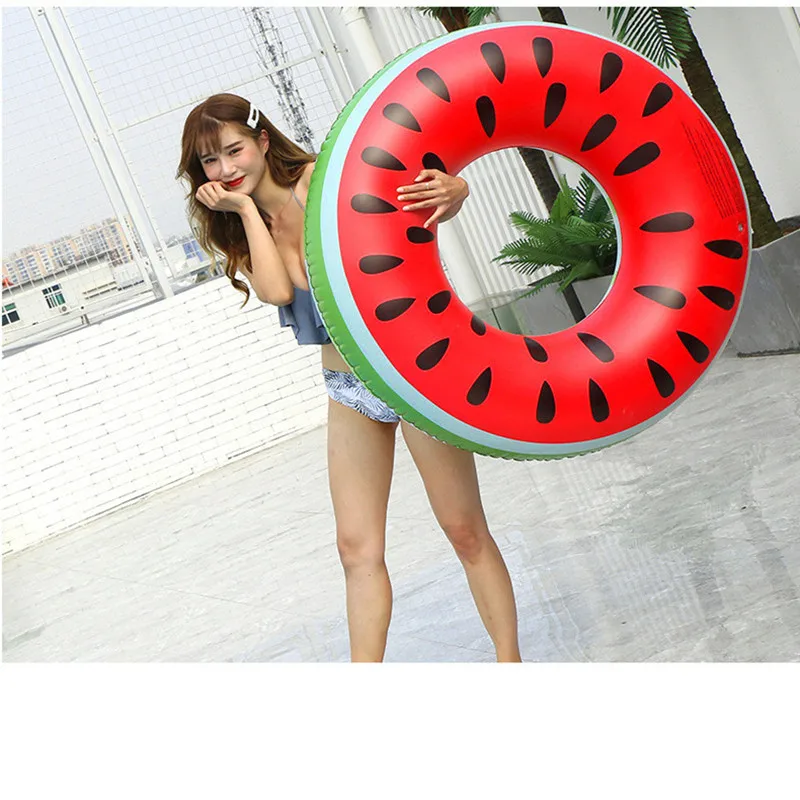 Watermelon swimming pool floating ring inflatable ring swimming ring children adult thickened PVC summer beach party pool toy
Watermelon swimming pool floating ring inflatable ring swimming ring children adult thickened PVC summer beach party pool toy
