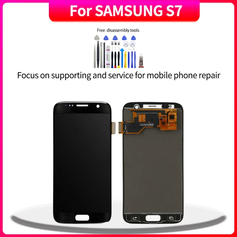 ЖК-дисплей с сенсорным экраном и дигитайзером в сборе для SAMSUNG S7 TFT G930 G930F
ЖК-дисплей с сенсорным экраном и дигитайзером в сборе для SAMSUNG S7 TFT G930 G930F