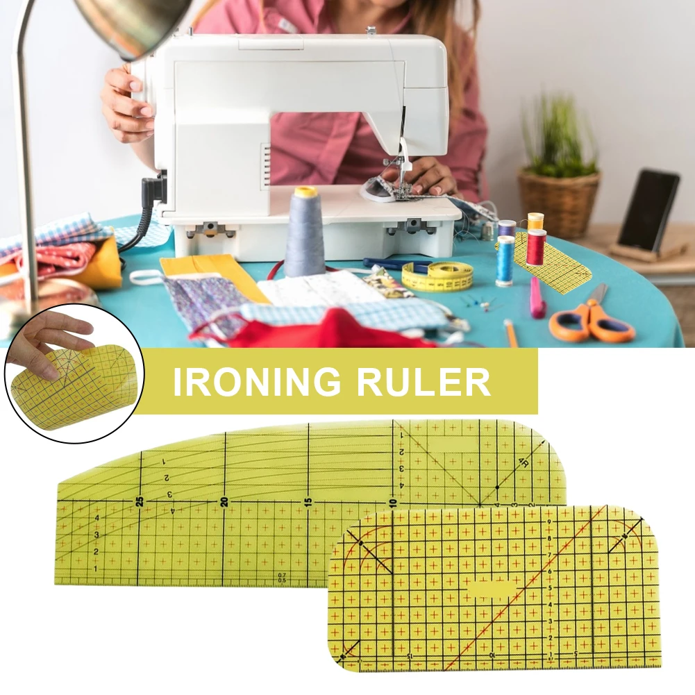 Portable Ironing Ruler Tools High Temperature Resistant Transparent Ruler for Precise Measurement,DIY Sewing Supplies Hand Tools
Portable Ironing Ruler Tools High Temperature Resistant Transparent Ruler for Precise Measurement,DIY Sewing Supplies Hand Tools
