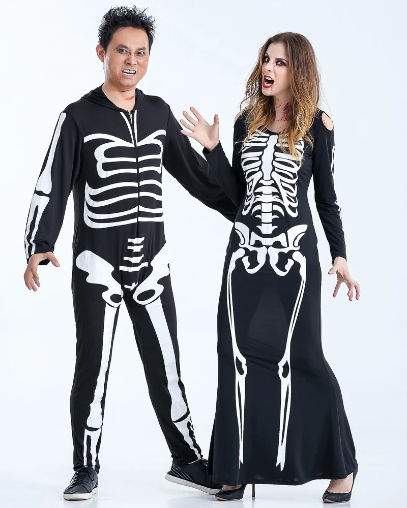 Halloween Cos Masquerade Devil Costume Couple Skull One-Piece Vampire Dress Female Ghost
Halloween Cos Masquerade Devil Costume Couple Skull One-Piece Vampire Dress Female Ghost
