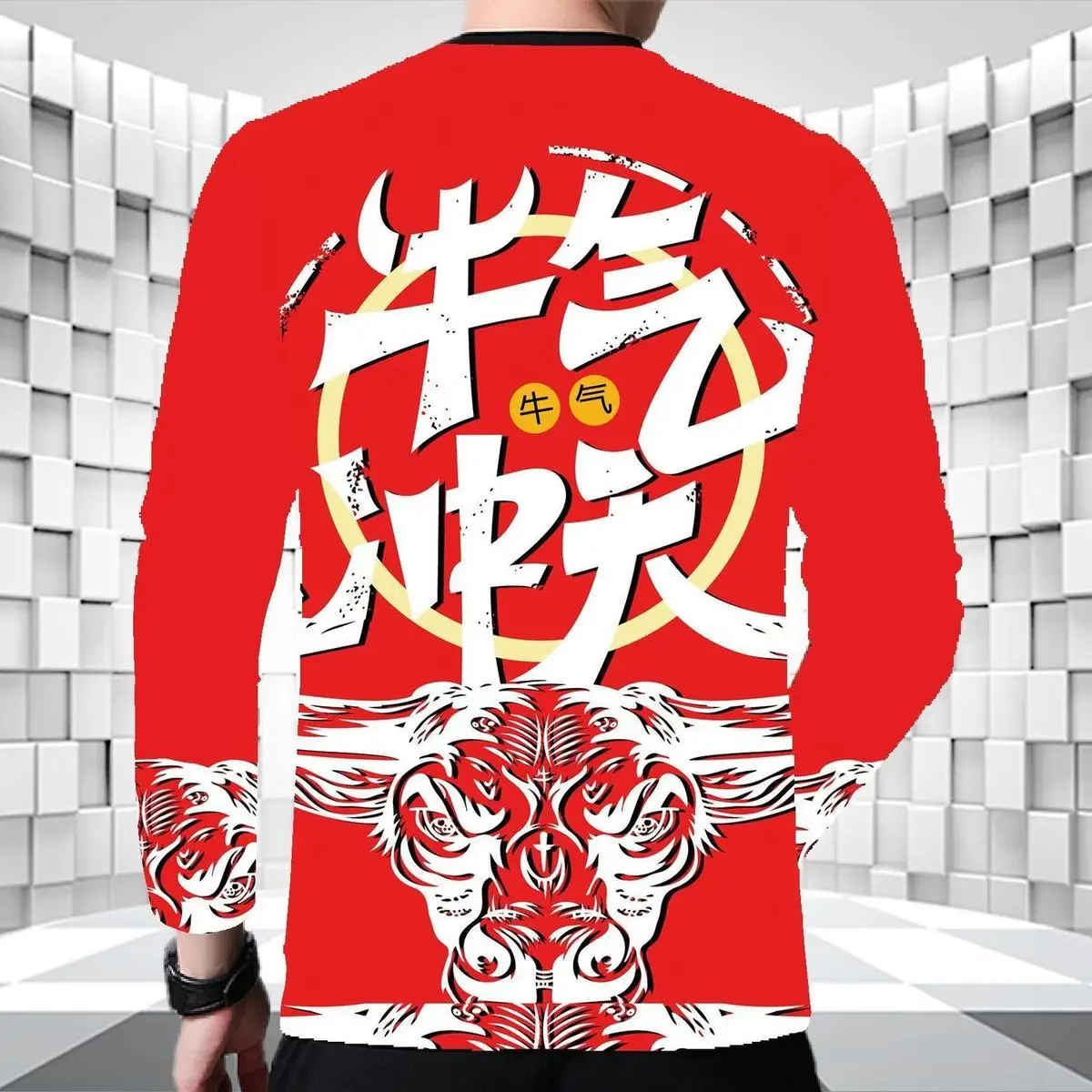 2021 Spring New Long Sleeve T-Shirt Cow Print Men's Casual Crewneck Fashion Top Shirt Backing Shirt Men
2021 Spring New Long Sleeve T-Shirt Cow Print Men's Casual Crewneck Fashion Top Shirt Backing Shirt Men