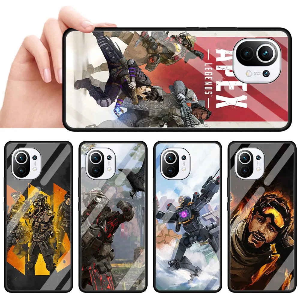 Apex Legends Glass Call Phone Case For Xiaomi Mi 10T Pro 11 Ultra 5G 9T Note 10 Lite 11 11i Poco X3 NFC Cover Coque
Apex Legends Glass Call Phone Case For Xiaomi Mi 10T Pro 11 Ultra 5G 9T Note 10 Lite 11 11i Poco X3 NFC Cover Coque