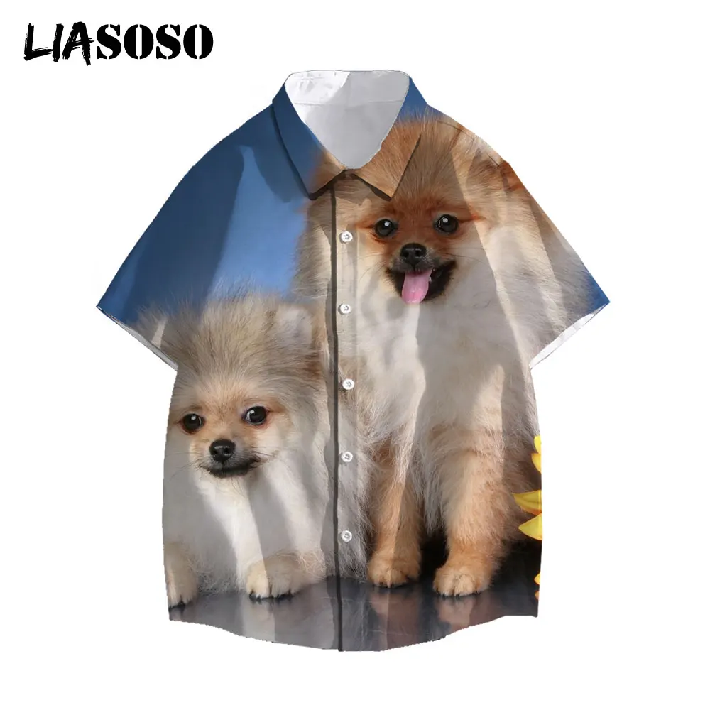 LIASOSO Animal Dog Summer Men Women Casual Shirts Fashion Print Short-Sleeve Beach Shirts Holiday Streetwear 3D Print
LIASOSO Animal Dog Summer Men Women Casual Shirts Fashion Print Short-Sleeve Beach Shirts Holiday Streetwear 3D Print
