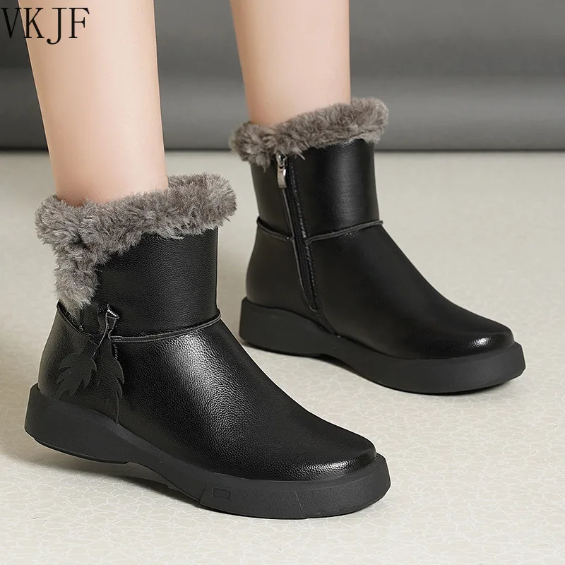 Autumn and Winter New Women's Boots Spot Plus Velvet Thick Side Zipper Martin Boots Plus Velvet Warm Cotton Boots Booties Woman
Autumn and Winter New Women's Boots Spot Plus Velvet Thick Side Zipper Martin Boots Plus Velvet Warm Cotton Boots Booties Woman