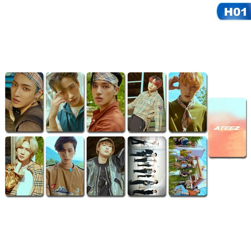 10PCS/Set Kpop Photocard Postcard Double Sided Album Photo Card For Fans Collective Lomo Cards
10PCS/Set Kpop Photocard Postcard Double Sided Album Photo Card For Fans Collective Lomo Cards