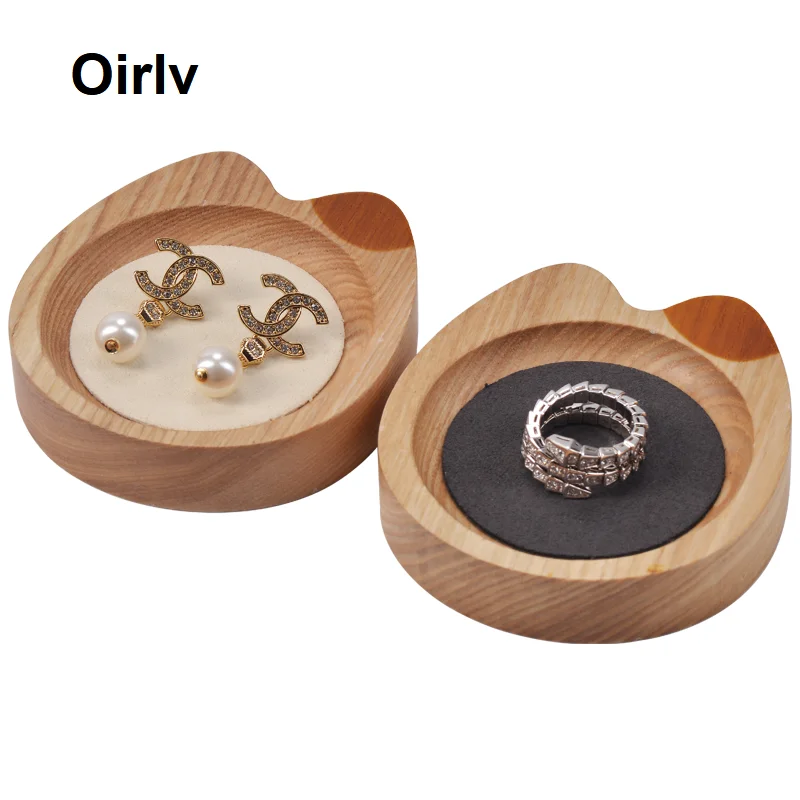 Oirlv Solid Wood Jewelry Tray Cat Head Design Ring Earrings Jewelry Storage Display Stand Decoration Cute
Oirlv Solid Wood Jewelry Tray Cat Head Design Ring Earrings Jewelry Storage Display Stand Decoration Cute