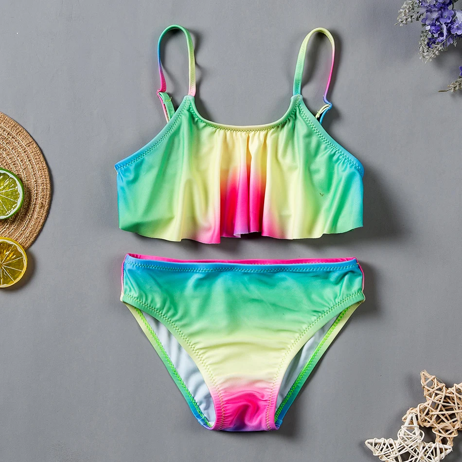 3~16Year Teenager Girls Swimwear Two pieces Girls swimsuit High quality Kids Bikini sets Falbala Children Beach wear-1084mix 
3~16Year Teenager Girls Swimwear Two pieces Girls swimsuit High quality Kids Bikini sets Falbala Children Beach wear-1084mix