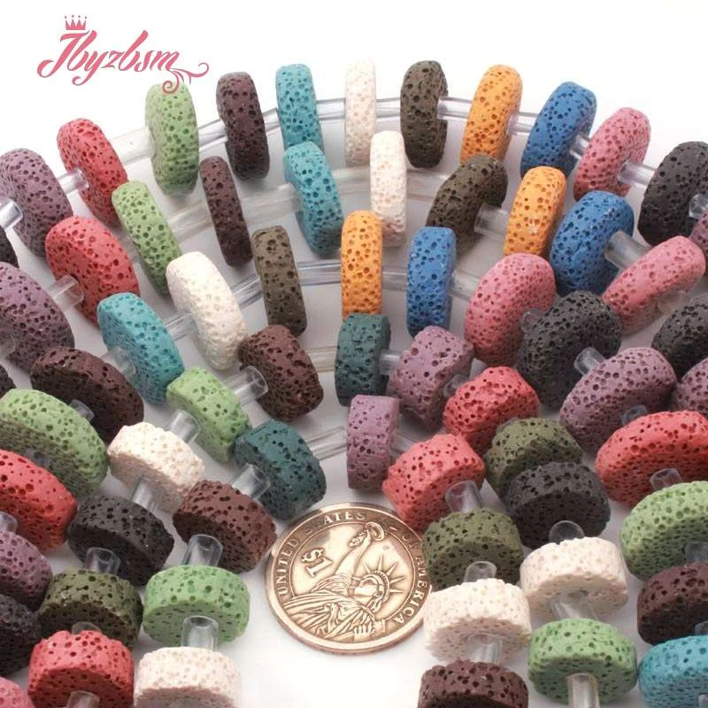 Бусины Из Натуральной лавы Rondelle Heishi, разноцветные бусины из камня для самостоятельного изготовления ожерелий, браслетов, нитей 7,5 "15"
Бусины Из Натуральной лавы Rondelle Heishi, разноцветные бусины из камня для самостоятельного изготовления ожерелий, браслетов, нитей 7,5 "15"