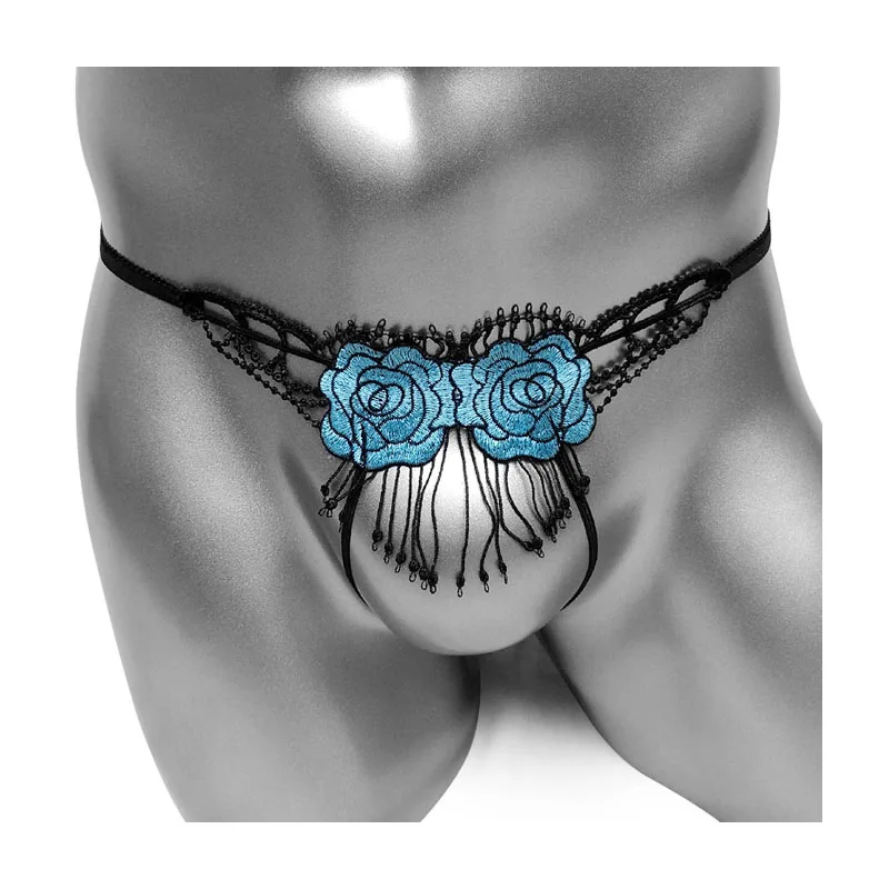Sissy Panties Crotchless Tassel Sexy Lingerie For Men Thong Underwear Gay Male Fashion Embroidered Bikini Underpants
Sissy Panties Crotchless Tassel Sexy Lingerie For Men Thong Underwear Gay Male Fashion Embroidered Bikini Underpants