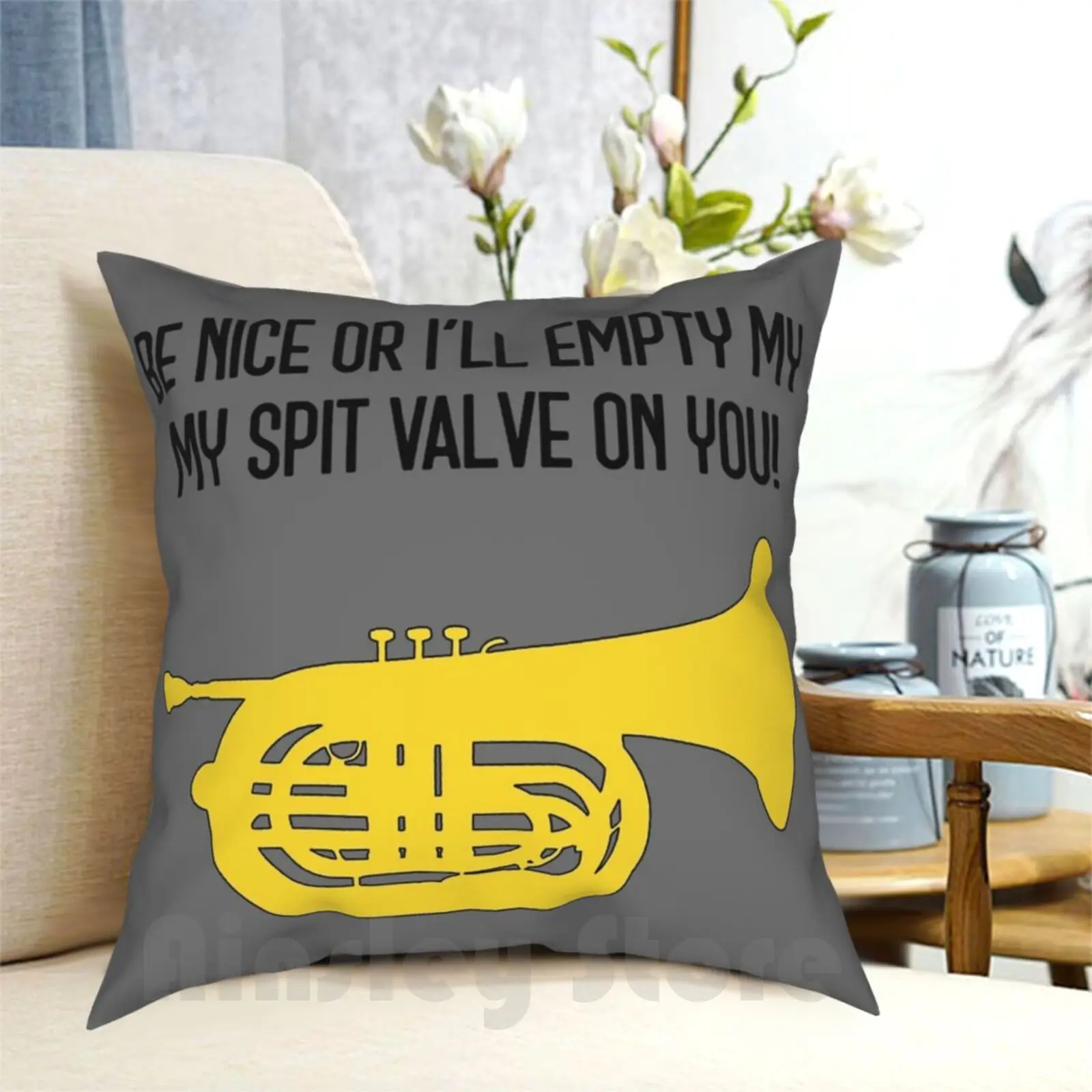 Funny Marching Baritone Gift , Marching Band , Concert Band-Be Nice Or I'Ll Empty My Spit Valve On You Outdoor Hiking Backpack
Funny Marching Baritone Gift , Marching Band , Concert Band-Be Nice Or I'Ll Empty My Spit Valve On You Outdoor Hiking Backpack