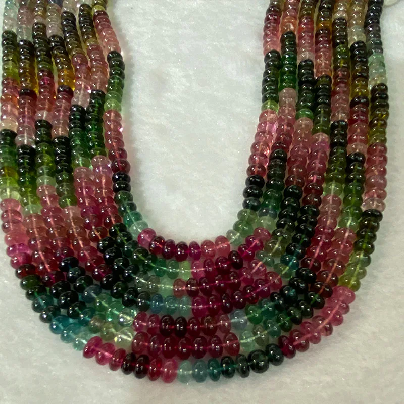 2.5-3.5X4.5-5.5mm Colored Tourmaline Natural Beads Abacus Accessories Semi Precious Stone Crystal Necklace Bracelet Earring
2.5-3.5X4.5-5.5mm Colored Tourmaline Natural Beads Abacus Accessories Semi Precious Stone Crystal Necklace Bracelet Earring