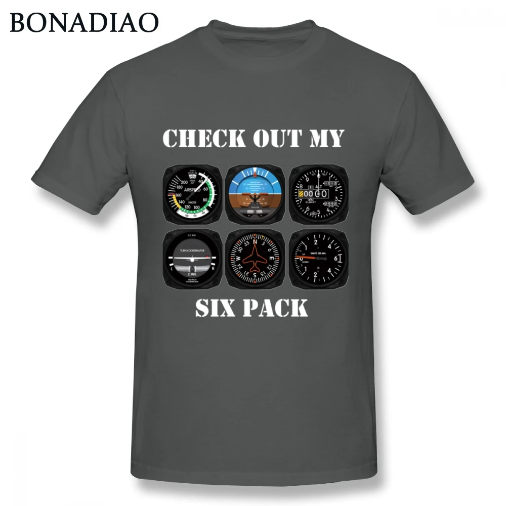 Awesome авиация 6 пакет инструмент для пилотов футболка графический принт Camiseta