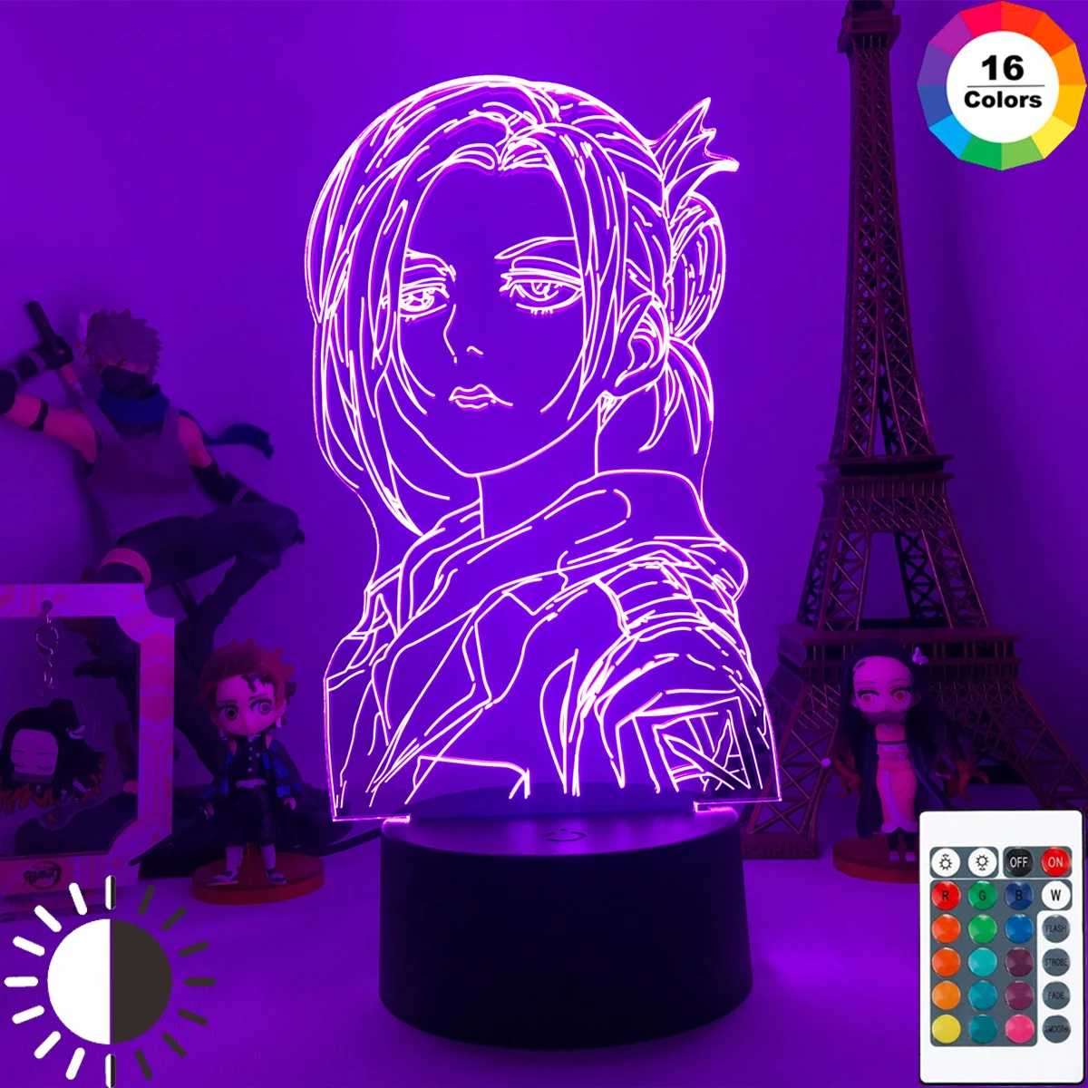 Anime 3d usb Light Attack on Titan Annie Leonhart Lamp for Home Decor Birthday Gift Manga Attack on Titan LED Night Lamp Annie 
Anime 3d usb Light Attack on Titan Annie Leonhart Lamp for Home Decor Birthday Gift Manga Attack on Titan LED Night Lamp Annie