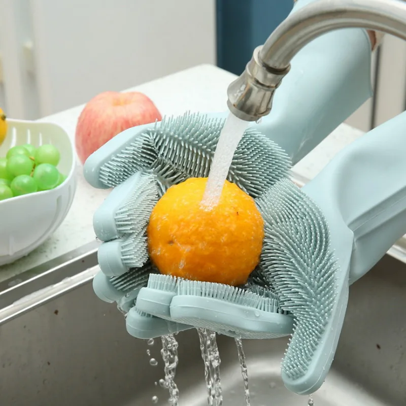 2PCS Magic Silicone Dish Washing Gloves Kitchen Accessories Dishwashing Glove Household Tools for Cleaning Car Pet Brush
2PCS Magic Silicone Dish Washing Gloves Kitchen Accessories Dishwashing Glove Household Tools for Cleaning Car Pet Brush