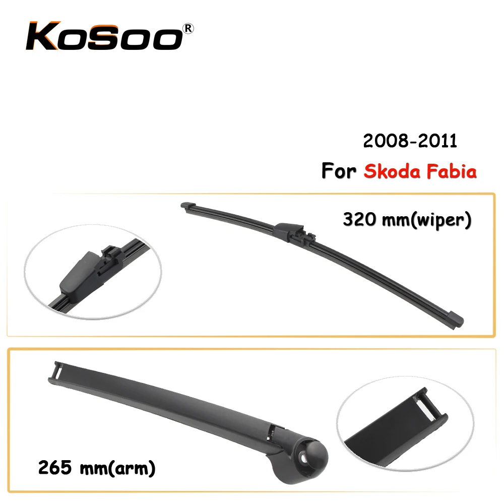 Автомобильная осветительная щетка KOSOO для Skoda Fabia,320 мм 2008-2011, щетки стеклоочистителя заднего стекла, автомобильные аксессуары для стайлинга
Автомобильная осветительная щетка KOSOO для Skoda Fabia,320 мм 2008-2011, щетки стеклоочистителя заднего стекла, автомобильные аксессуары для стайлинга