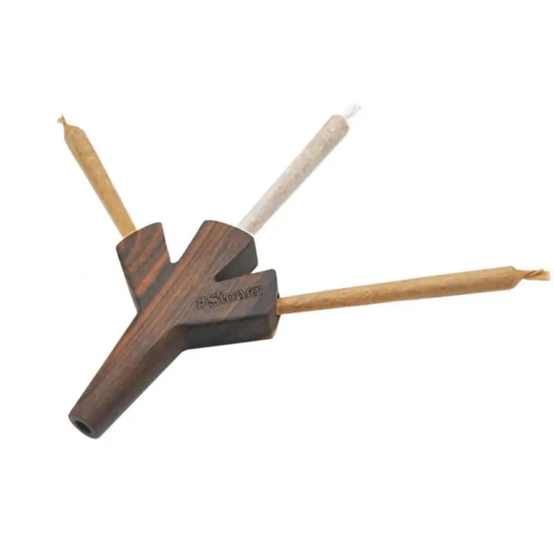 Wood Tobacco Pipe Handmade Cigarette Smoking Pipe Triple Barrel Wooden Cig Holder Cigarette Cigar pipe 8 
Wood Tobacco Pipe Handmade Cigarette Smoking Pipe Triple Barrel Wooden Cig Holder Cigarette Cigar pipe 8