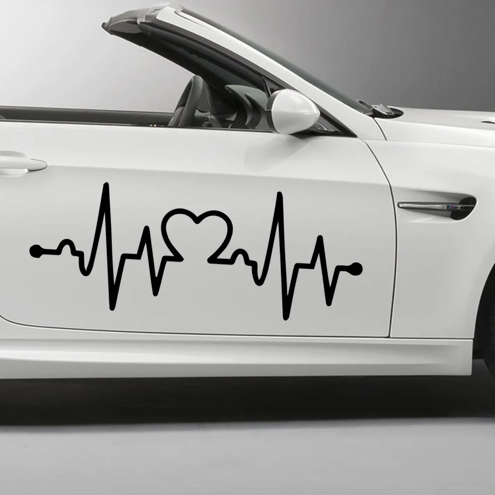 Cartoon Heartbeat Car Sticker Vinyl Decal Decorate Sticker Auto Products
Cartoon Heartbeat Car Sticker Vinyl Decal Decorate Sticker Auto Products