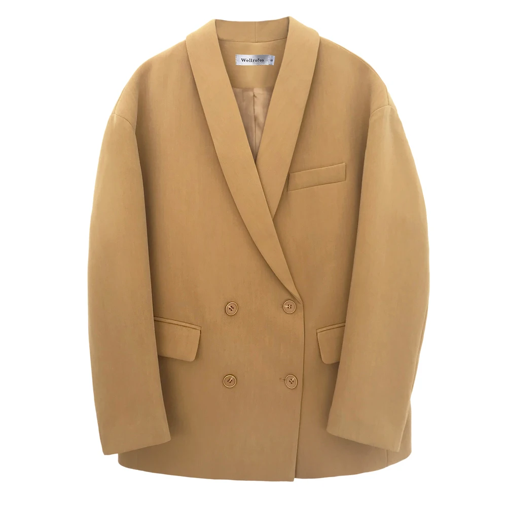 2021 Spring New Women Blazer Set Solid Loose Double breasted Jacket Irregular Hem Female Skirt Two Piece Suit
2021 Spring New Women Blazer Set Solid Loose Double breasted Jacket Irregular Hem Female Skirt Two Piece Suit
