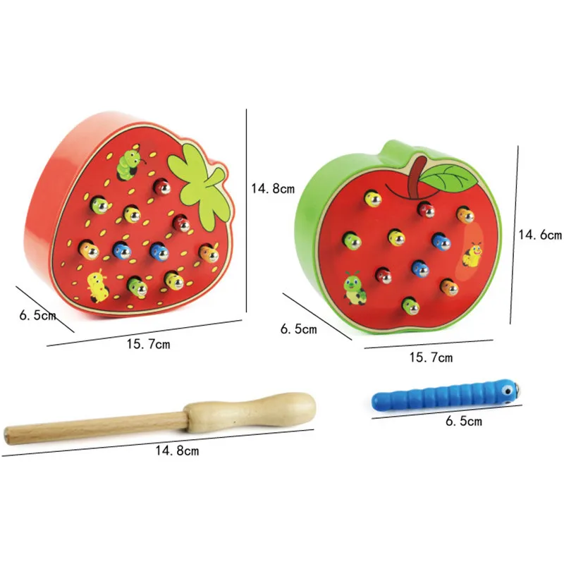 Montessori Toys Cognize Educational Toys For Children Kids Toys Worm Eat Apple Montessori Materiales Apple Magnetic Wooden Toys
Montessori Toys Cognize Educational Toys For Children Kids Toys Worm Eat Apple Montessori Materiales Apple Magnetic Wooden Toys
