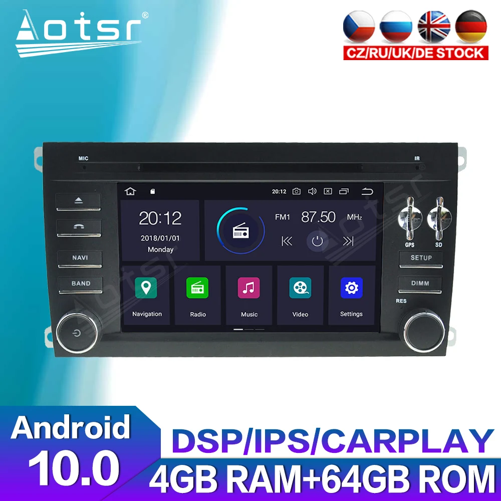 For Porsche Cayenne 2003 - 2010 Android Radio Car Multimedia Car GPS Navigation PX6 Auto Stereo Head Unit Radio Recorder IPS HD
For Porsche Cayenne 2003 - 2010 Android Radio Car Multimedia Car GPS Navigation PX6 Auto Stereo Head Unit Radio Recorder IPS HD