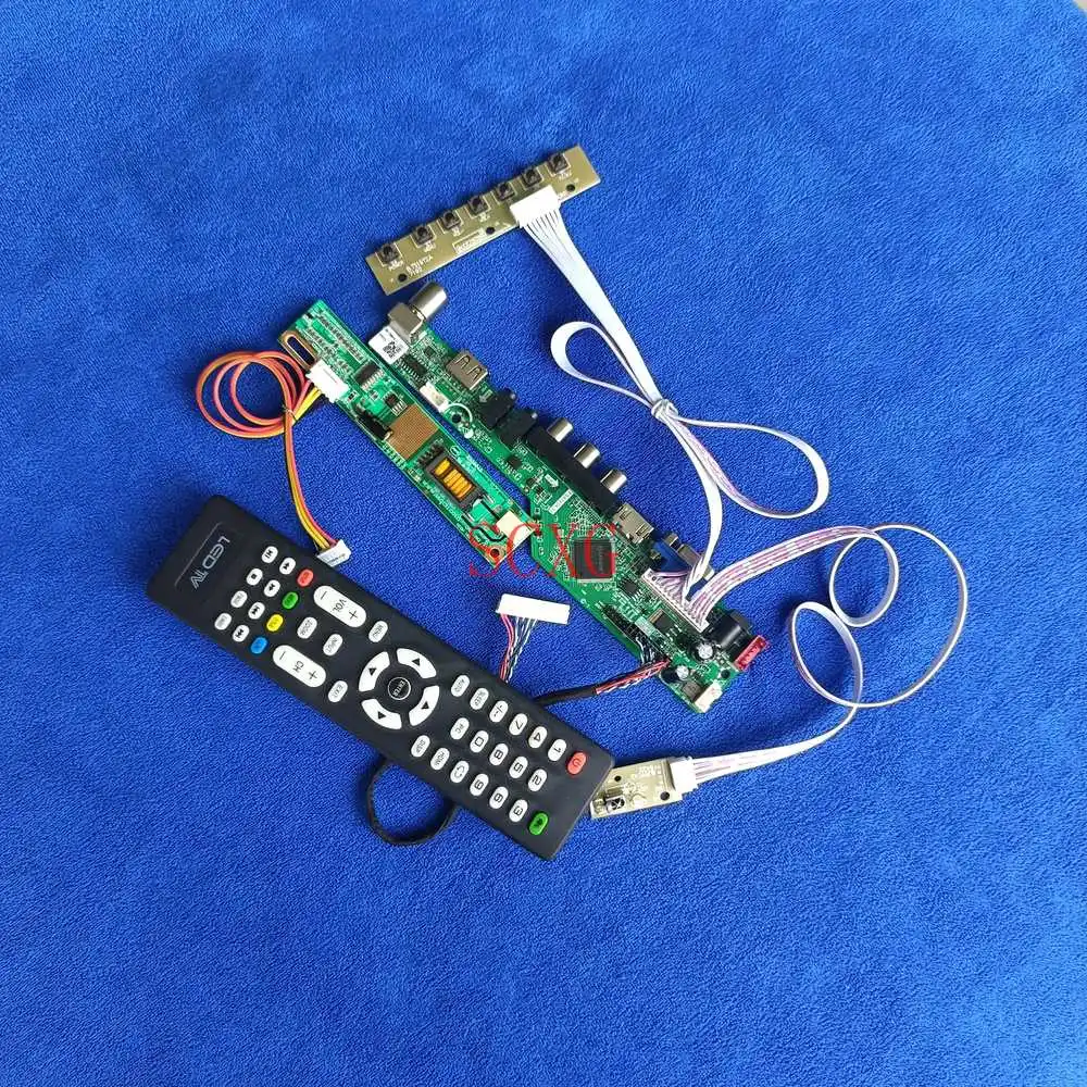LVDS 30-Pin Analog Signal Display controller board 1CCFL 1400*1050 HDMI-compatible VGA AV USB Kit For LTN141P2/LTN141P4/QD14FL02
LVDS 30-Pin Analog Signal Display controller board 1CCFL 1400*1050 HDMI-compatible VGA AV USB Kit For LTN141P2/LTN141P4/QD14FL02