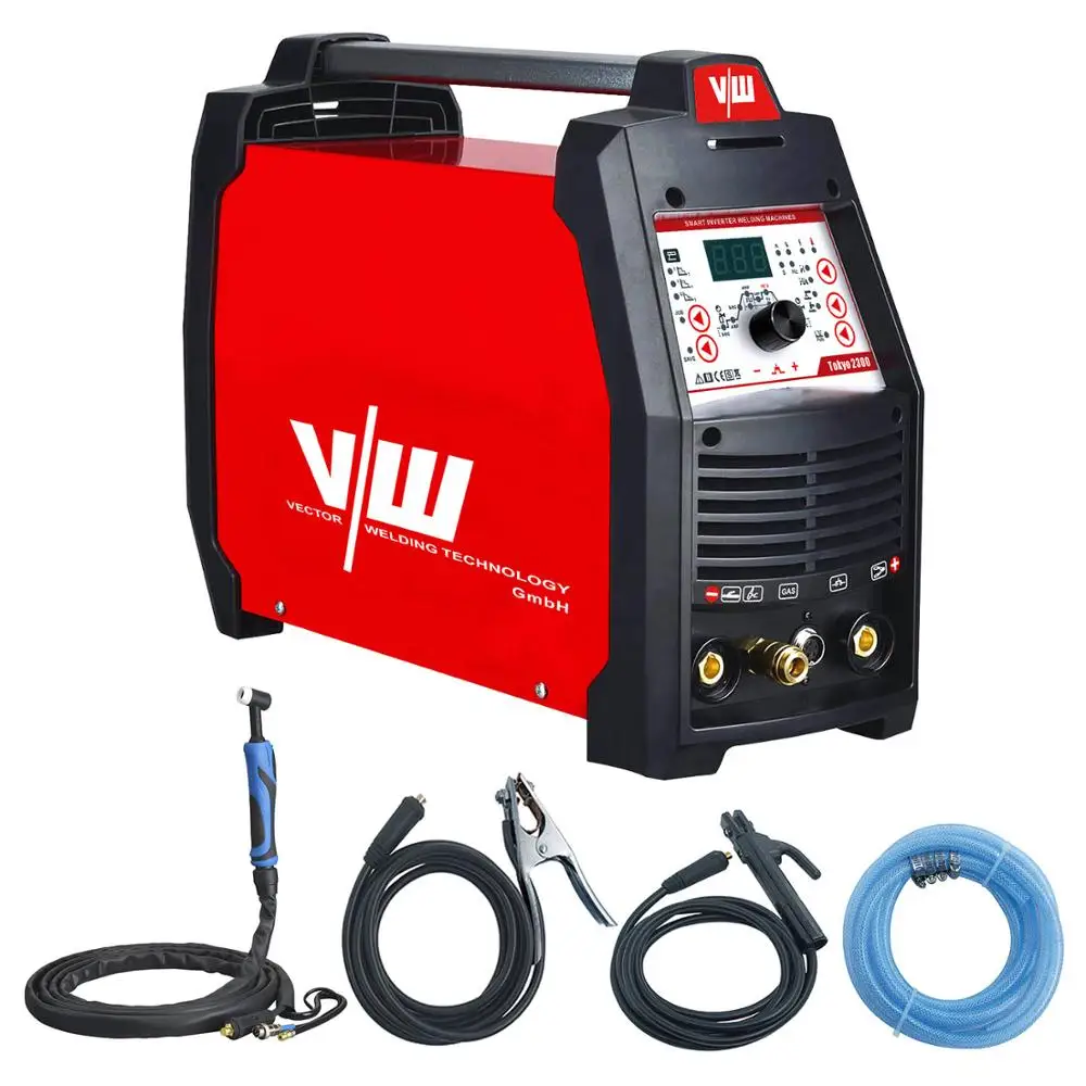 ARC TIG Pulse 200A инвертор сварочный аппарат DC 220V IGBT 3 в 1 Многофункциональное сварочное