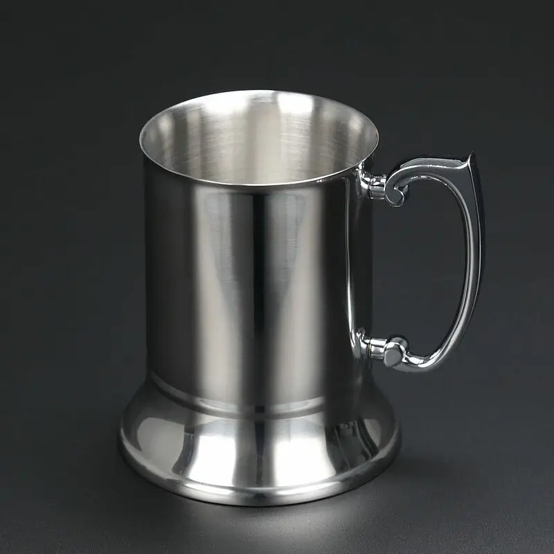 Tankard Stein Stainless Steel Beer Mugs Silver Gob Handgriplet of Flame Brief Milk Mugs Double Cocktail Glass Cute Cup Xmas Gift
Tankard Stein Stainless Steel Beer Mugs Silver Gob Handgriplet of Flame Brief Milk Mugs Double Cocktail Glass Cute Cup Xmas Gift