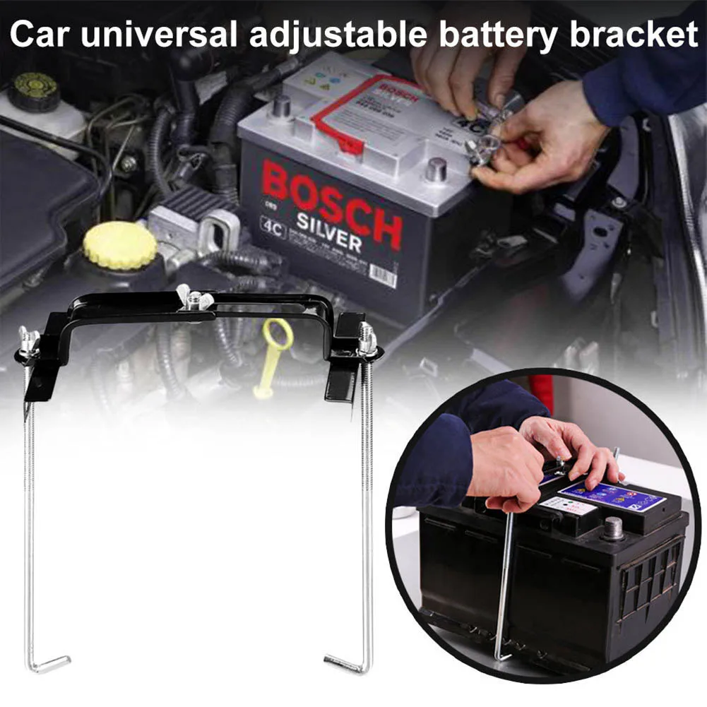 Wholesale Adjustable Car Crossbar Battery Hold Down Bracket Holder Storage Rack with 19/23/27cm J-Style Bolt Auto Accessories
Wholesale Adjustable Car Crossbar Battery Hold Down Bracket Holder Storage Rack with 19/23/27cm J-Style Bolt Auto Accessories