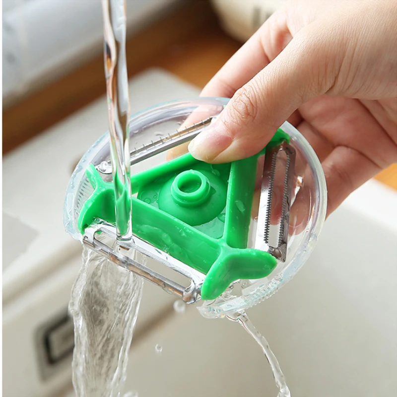 New 3 in 1 Multifunction Vegetable Peeler Potato Apple Peelers Kitchen Accessories Tool Stainless Steel Fruit Grater Cutter
New 3 in 1 Multifunction Vegetable Peeler Potato Apple Peelers Kitchen Accessories Tool Stainless Steel Fruit Grater Cutter