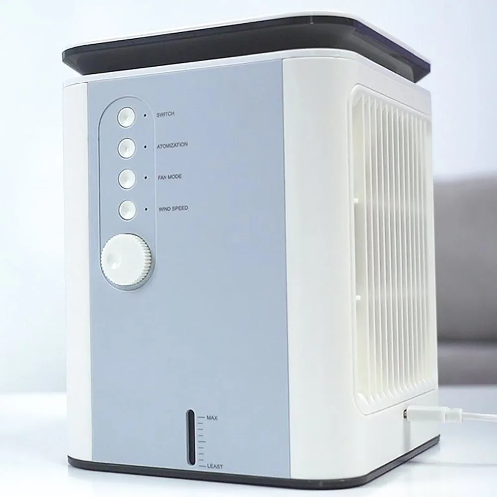 Wearable Mini Air Conditioner Travel Fishing Camping Type-C Silver Gray USB Outdoor Low Noise Handing Work USB Rechargeable Fan
Wearable Mini Air Conditioner Travel Fishing Camping Type-C Silver Gray USB Outdoor Low Noise Handing Work USB Rechargeable Fan