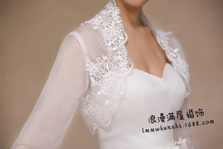 WEPBEL Long Sleeve Wedding Jackets Bridal Scarf Lace Boleros Ivory Cape Bridal Wraps Wedding Accessory
WEPBEL Long Sleeve Wedding Jackets Bridal Scarf Lace Boleros Ivory Cape Bridal Wraps Wedding Accessory